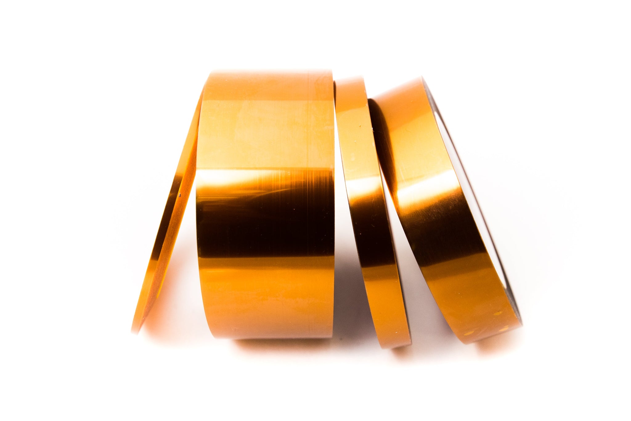 2 Mil Kapton Tape - 2 1/2 x 36 Yds - Tapes Master Polyimide High  Temperature Tape with Silicone Adhesive - 3” Core