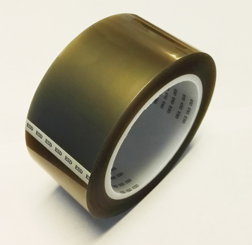 esd clear polyester tape